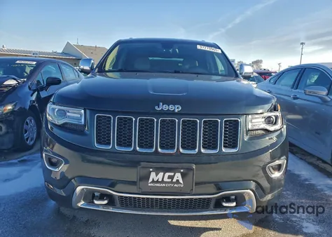2015 Jeep Grand Cherokee Overland из США, поврежденный, VIN 1C4RJFCG2FC610926
